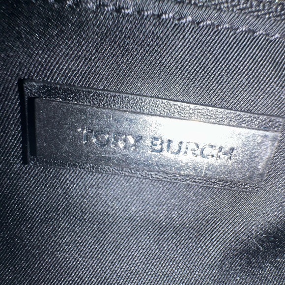 Authentic Tory Burch Fleming Chic Black and Red Tweed Chain Bag - Picture 15 of 15